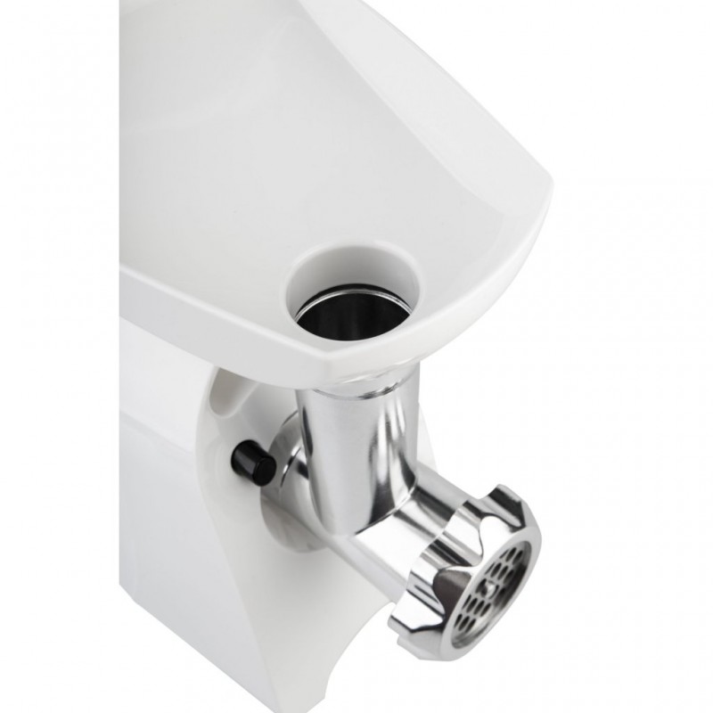 Mașină de tocat carne Rohnson R549, 1500W, capacitate tocare 1,2 kg/ min, functie reverse, 2 site metalice, accesoriu pentru suc de rosii, 85 dB