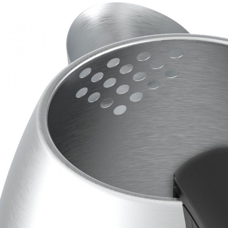 Fierbator electric Rohnson R7621,1800W, 1,2 L, baza rotunda pivotanta 360°, oprire automata, protectie supraincalzire, inox