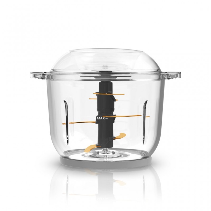 Chopper Rohnson R5111 PowerChop, 1000W, 2L, bol sticla, 2 viteze, 6 cuțite de titan Chopper Rohnson R5111 PowerChop, 1000W, 2L, bol sticla, 2 viteze, 6 cuțite de titan