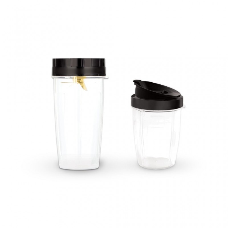 Blender Smoothie, Rohnson R599 Nutrimax, 1200W, 1 x recipient 700 ml, 1 x recipient 500 ml, capac, 6 lame titan, picioare antiderapante Blender Smoothie, Rohnson R599 Nutrimax, 1200W, 1 x recipient 700 ml, 1 x recipient 500 ml, capac, 6 lame titan, picioare antiderapante