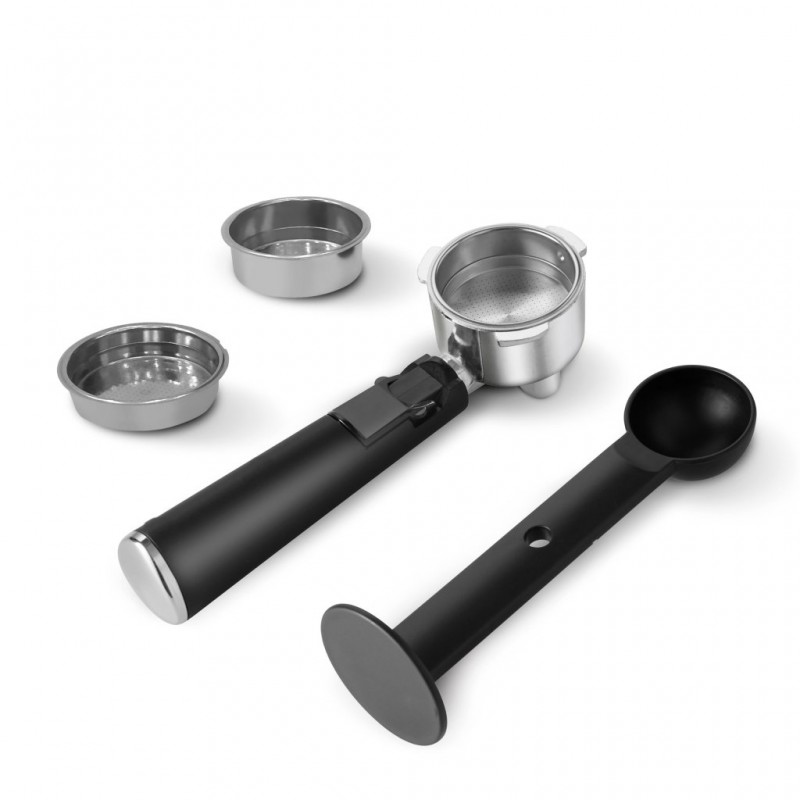 Espressor manual Rohnson R98035, 20 bari, 850 W, 1,5 L, protectie la supraincalzire si suprapresiune, ERP, NTC, PID, display LED, negru Espressor manual Rohnson R98035, 20 bari, 850 W, 1,5 L, protectie la supraincalzire si suprapresiune, ERP, NTC, PID, display LED, negru