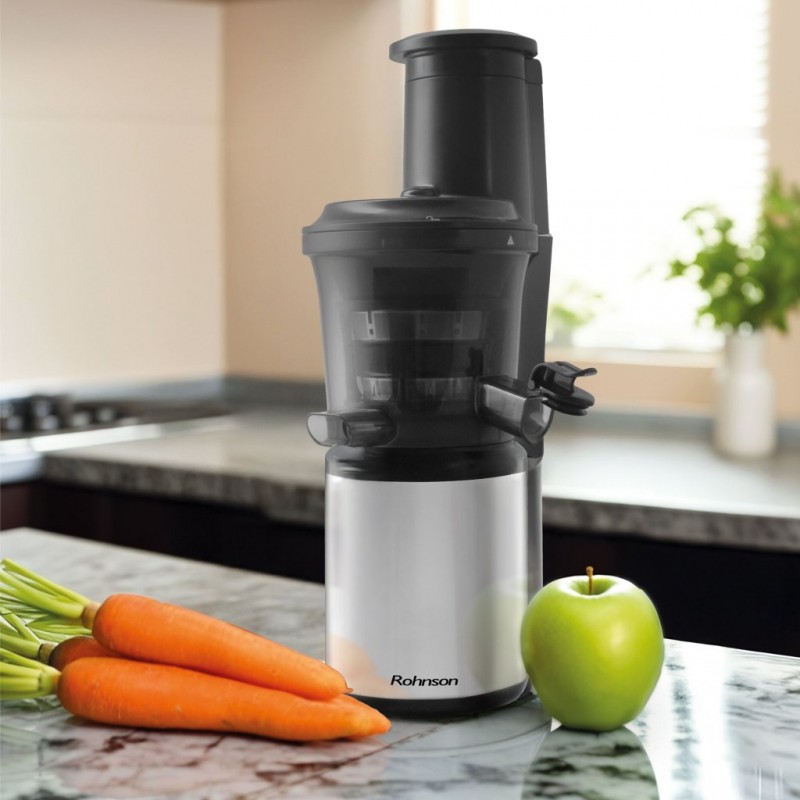 Storcator cu presare  Rohnson R468,300W, functie inversare ,blocare capac, sistem anti-picurare ,75dB