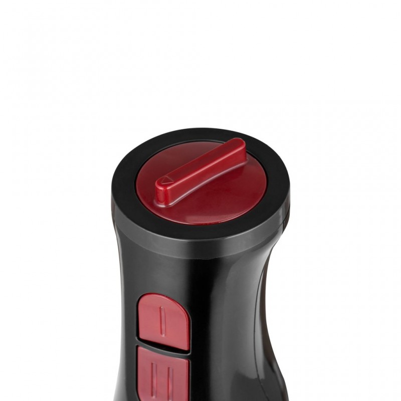 Mixer vertical cu accesorii, Rohnson R5788, 1000W, lame duble Titan, 2 viteze, 75dB, chopper 0.6L cu 2 lame inox, bol gradat 0.5L, tel inox