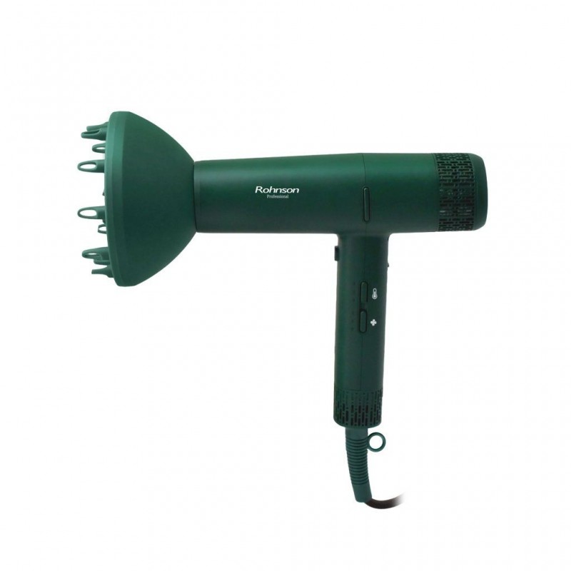 Uscător de păr profesional Rohnson R692, 2000W, Ionizare, motor BLDC, 3 setari de temperatura, 3 viteze,microfiltru detasabil ,68db Uscător de păr profesional Rohnson R692, 2000W, Ionizare, motor BLDC, 3 setari de temperatura, 3 viteze,microfiltru detasabil ,68db