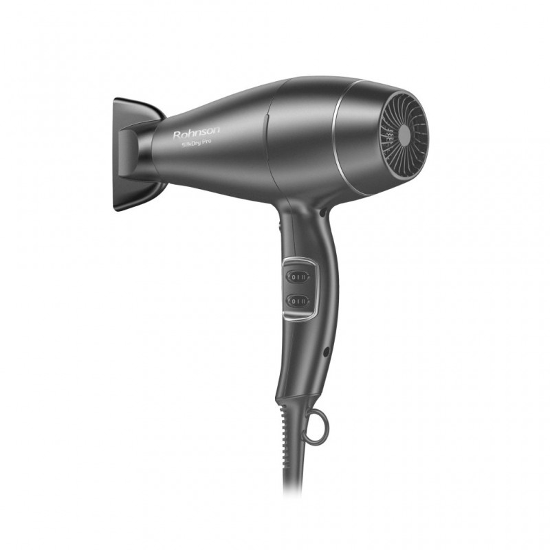 Uscător de păr profesional Rohnson R690, 2200W, 3 setari temperatura ,2 setari de viteza, functie ionizare, difuzor profesional