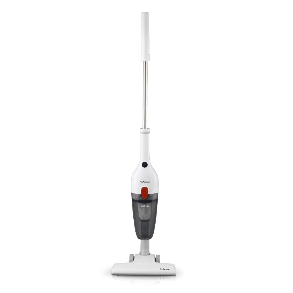 Aspirator de mana si vertical Rohnson R1226 Dual Force 2in1, cyclone, 600W, 1L, filtru HEPA,2 duze, 75dB