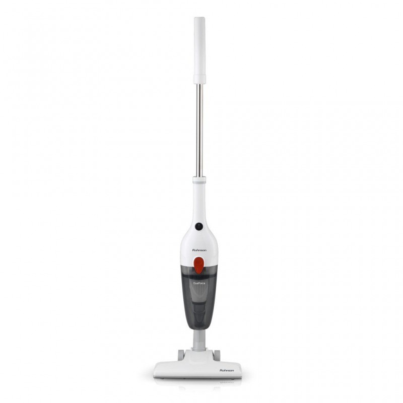 Aspirator de mana si vertical Rohnson R1226 Dual Force 2in1, cyclone, 600W, 1L, filtru HEPA,2 duze, 75dB