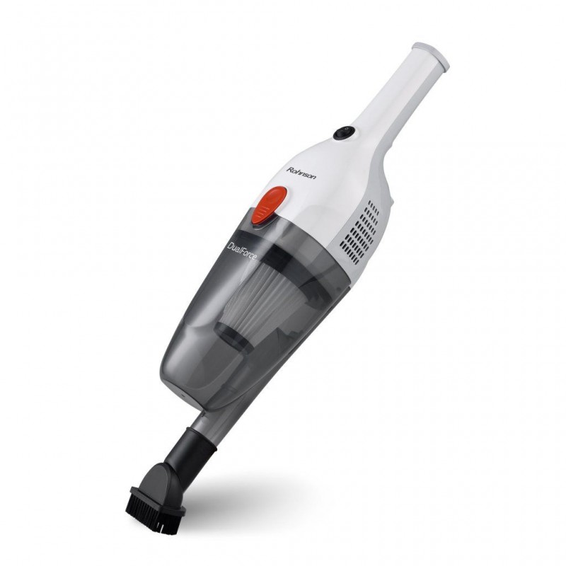 Aspirator de mana si vertical Rohnson R1226 Dual Force 2in1, cyclone, 600W, 1L, filtru HEPA,2 duze, 75dB