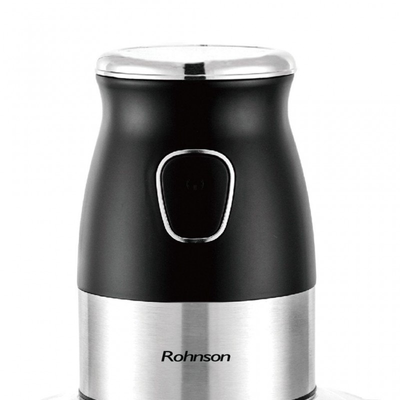 Chopper Rohnson 3 in 1 R5122,500W, bol sticla 2L, 4 lame de titan tocat, recipiente 400ml si 600 ml fara BPA,recipient macinare 100ml,2 lame titan macinare,85dB Chopper Rohnson 3 in 1 R5122,500W, bol sticla 2L, 4 lame de titan tocat, recipiente 400ml si 600 ml fara BPA,recipient macinare 100ml,2 lame titan macinare,85dB