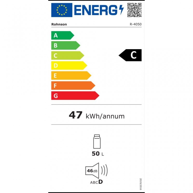 Frigider Auto cu compresor, Rohnson R4050 Ice Nomad, 50 L, 12- 24-240V, control digital al temperaturii, Modul ECO, maner erconomic