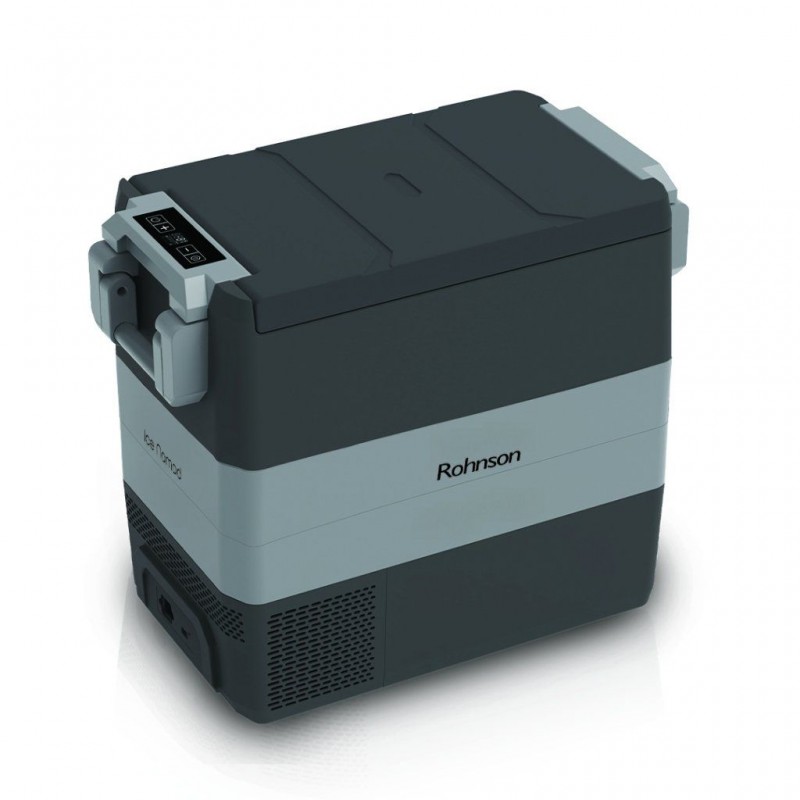 Frigider Auto cu compresor, Rohnson R4050 Ice Nomad, 50 L, 12- 24-240V, control digital al temperaturii, Modul ECO, maner erconomic