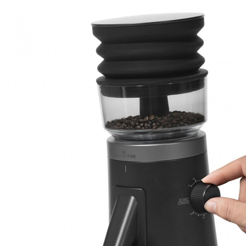 Râșniță electrică de cafea Rohnson R98095,150W,75 de niveluri de macinare,recipient boabe cafea 120g, timp macinare 5-60s,sistem protectie supraincalzire ,85dB