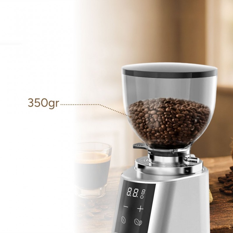Râșniță electrică de cafea Rohnson R98094,260W,100 de niveluri de macinare,recipient boabe cafea 350g, panou tactil,timp macinare 5-60s,sistem protectie supraincalzire Râșniță electrică de cafea Rohnson R98094,260W,100 de niveluri de macinare,recipient boabe cafea 350g, panou tactil,timp macinare 5-60s,sistem protectie supraincalzire
