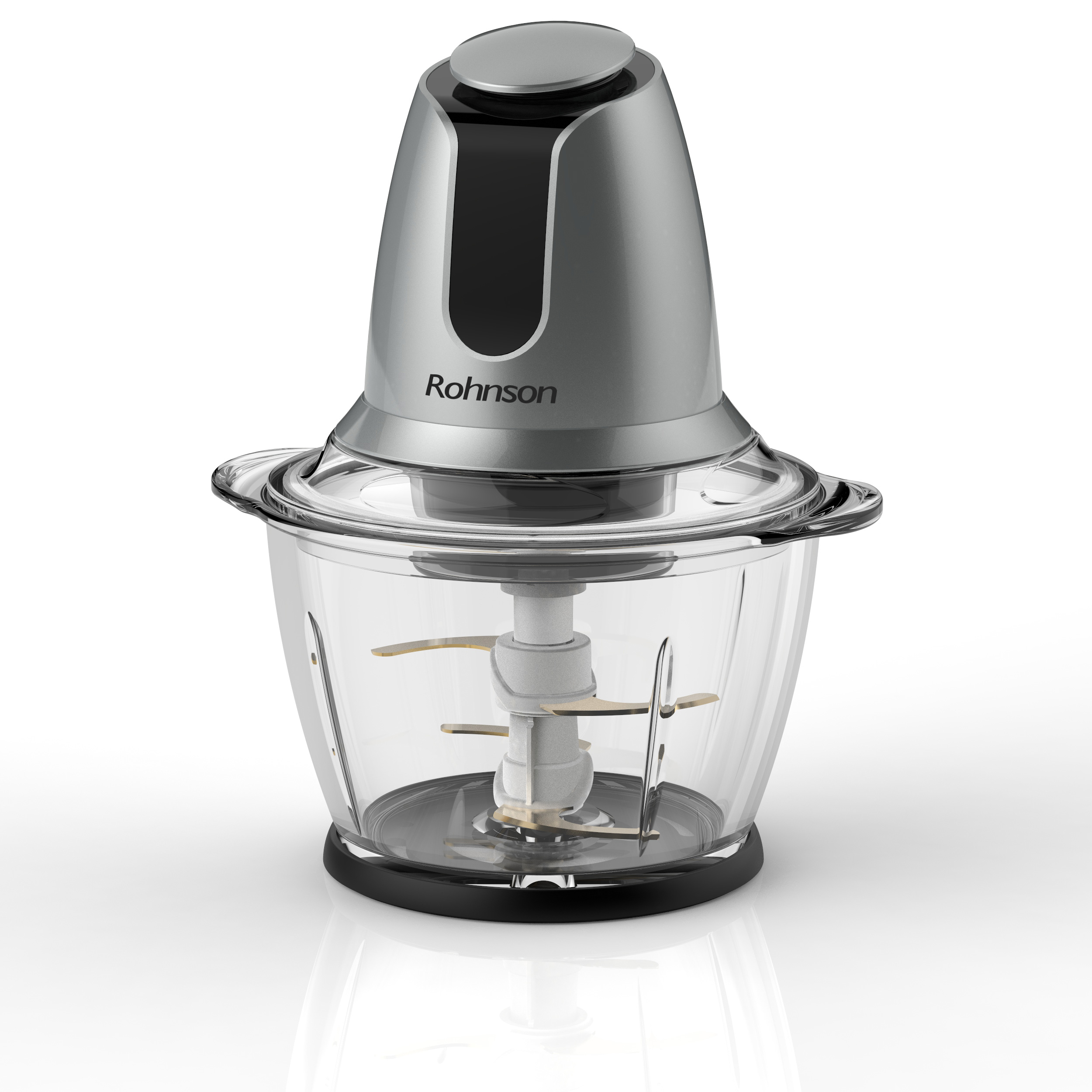 Chopper 500W, 1.2L, bol sticla, Rohnson R5100