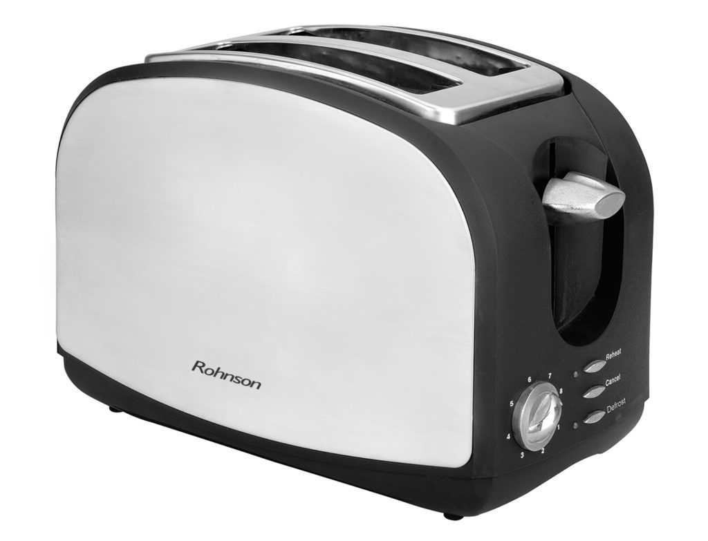 Prajitor paine 900W, inox, Rohnson R207