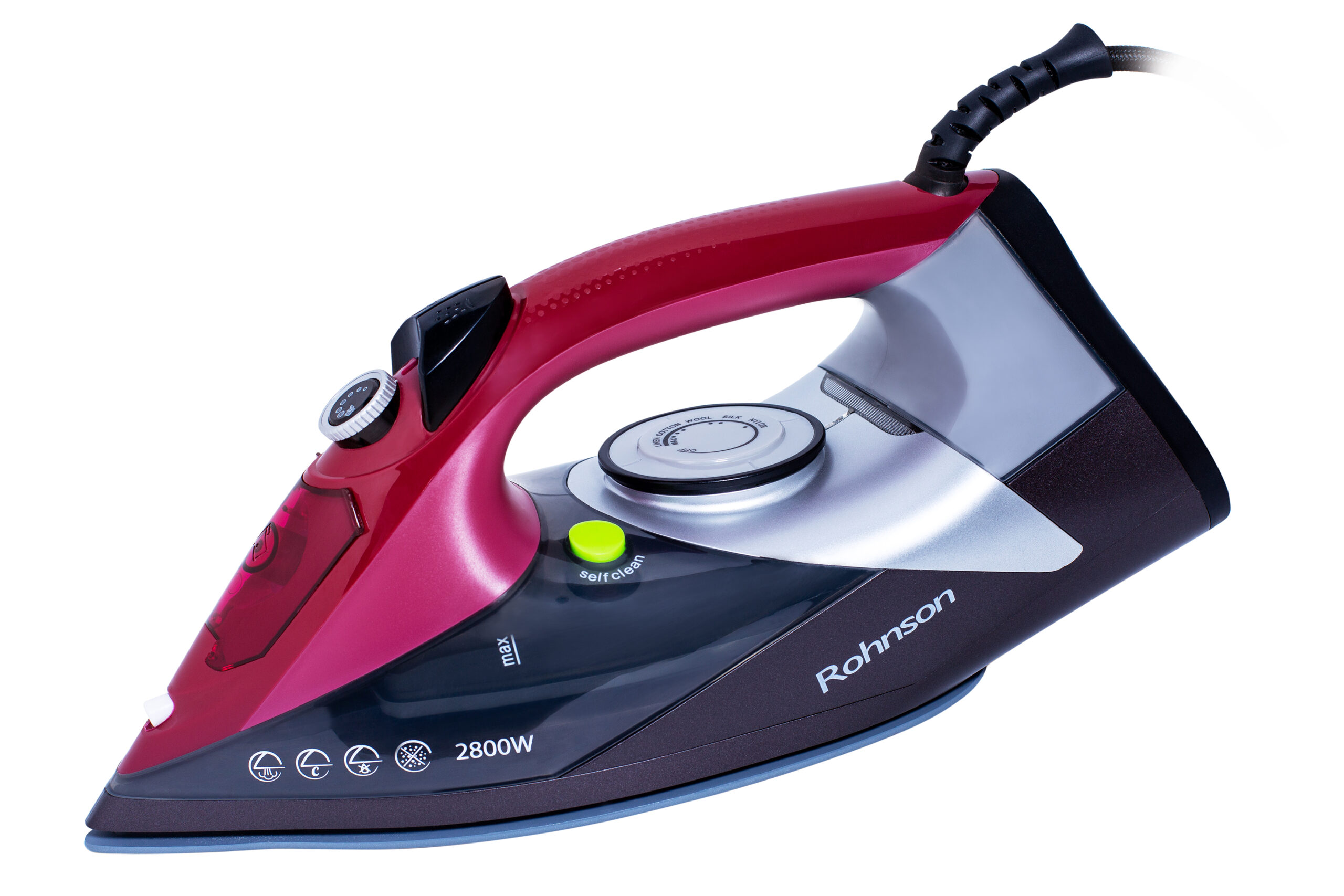 Fier de calcat 2800W, talpa ceramica, Rohnson R387