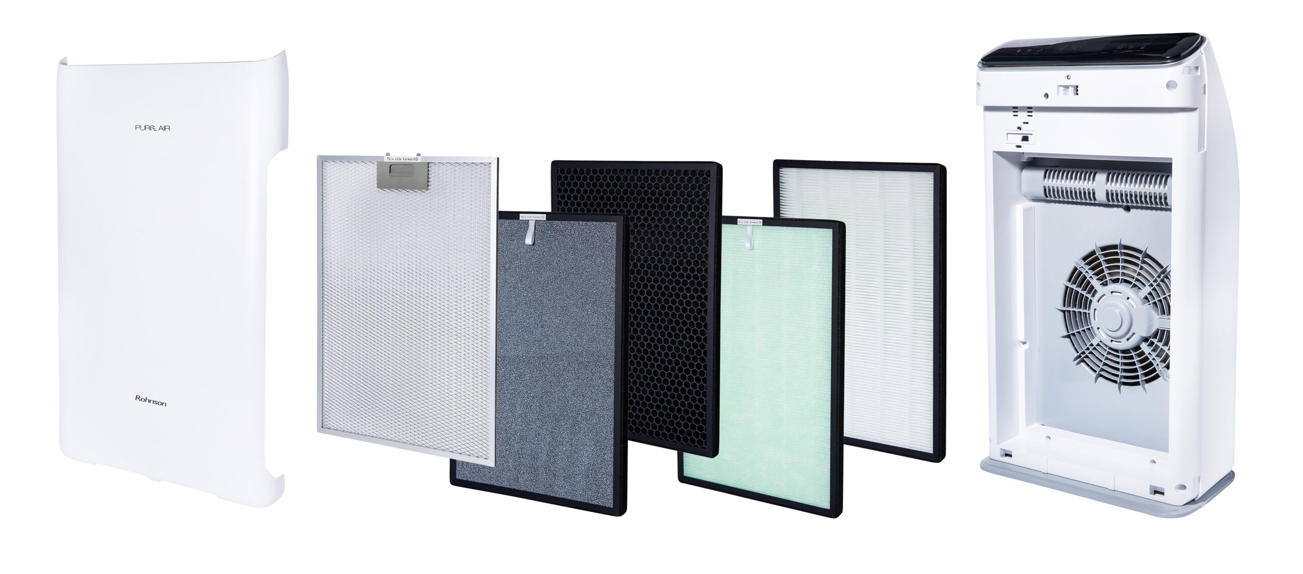 Set filtre pentru purificatoare de aer Rohnson R-9600 PURE AIR și R-9700 PURE AIR Wi-Fi
